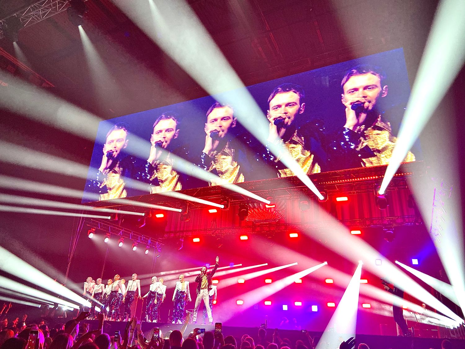 Max Barskih concert (Arena Riga) TFM Sound Light Video